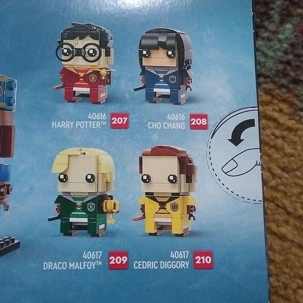 Lego 40618 Brickheadz Kingsley Shacklebolt & Nymphadora Tonks Figures